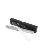 Crystal Glass Nail File - G.Liane Professional Double Sided Etched Glass Nail Files with Case for Shaping The Natural Nails and Artificial Nails Manicure Pedicure Nail Care Gift Set (Clear Round) - Buy Online on GoSupps.com
