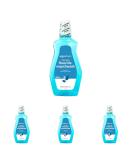 Buy Amazon Basics Anticavity Fluoride Mouthwash - Alcohol Free Refreshing Mint 1 Liter 4-Pack | International Shipping Available - Buy Online on GoSupps.com
