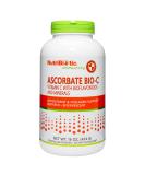 NutriBiotic Ascorbate Bio-C 16 Oz Effervescent Vitamin C Powder with Lemon Bioflavonoids & Minerals for Antioxidant & Collagen Support - Buy Online on GoSupps.com