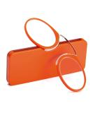 Kokobin Unisex Reading Glasses - Compact Visual Aid Mini Nose Clip Slide-Resistant Always Handy - Orange +1.5 - Buy Online on GoSupps.com