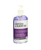 Grapeseed & Bilberry Gel | Anti-Aging Moisturizer for Face & Body - 8 oz | Buy Online Internationally - Buy Online on GoSupps.com