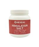 Hexeal Himalayan Pink Salt | Fine | 1kg Tub | FCC Food | Cosmetic Grade | 100% Natural - Buy Online on GoSupps.com