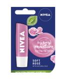 Nivea Lip Soft Rose Blister Pack - Pack of 3 | Moisturizing Lip Balm Set - Buy Online on GoSupps.com