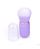 Buy Retractable Kabuki Brush - Travel Makeup Brush for Foundation & Blush Cute Capsule Shape Multi-Color Options Purple - Buy Online on GoSupps.com