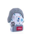 Nuby Teething Mitt Grey - Soothing Teether for Babies | Buy Online - Buy Online on GoSupps.com