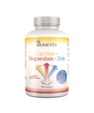 Buy BIOMENTA Calcium + Magnesium + Zinc - 180 High-Dose Vegan Capsules | Premium Quality Multi-Mineral Supplement - 100% NRV - Buy Online on GoSupps.com