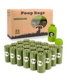 Yingdelai Dog Poo Bags - Extra Thick Biodegradable Poo Bags with 1 Dispenser 26 Rolls 390 Bags Eco-friendly Lead Proof Poop Bags for Dogs - Scented 390 - Sented - Buy Online on GoSupps.com