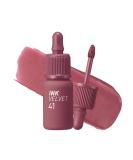 Peripera Ink the Velvet Lip Tint - High Pigment, Longwear, Weightless - 041 Cool Off Rosy - Buy Online on GoSupps.com