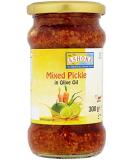 Ashoka Mixed Pickle in Olive Oil 300g (Pack of 2) - Authentic Indian Pickle Variety | Handcrafted with Fresh Ingredients | Bursting with Flavors | Perfect Accompaniment to Meals - Buy Online on GoSupps.com