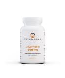 Vita World L-Carnosine 500mg 100 Vegetarian Capsules Made in Germany - Buy Online on GoSupps.com
