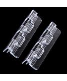 2Pcs Universal Glass Cover Clips for Fish Tanks - 6mm/8mm/10mm Sizes - Acrylic Holders for Rimless Aquariums - Buy Online on GoSupps.com