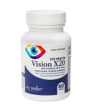 Vision X20 - Lutein, Beta-Carotene, Bilberry, Niacin for Eye Health - Buy Online on GoSupps.com