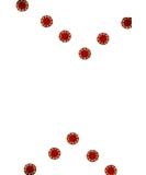 Buy Maroon Round Bindi with Beads Border - Traditional Maroon & Red Bindis for Forehead Decoration | International Shipping Available - Buy Online on GoSupps.com