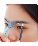 Eyebrow Stencil for Beginners Reusable DIY Eyebrow Stamp for 3 Minutes Makeup (BLUE) - Buy Online on GoSupps.com