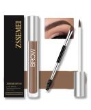 Waterproof Auburn Eyebrow Gel - Long-Lasting Semi-Permanent Tinted Makeup with Brush Set - Buy Online on GoSupps.com