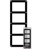 BCW 1-4CS-B 4 Card Screwdown Holder - Black Border - Buy Online on GoSupps.com