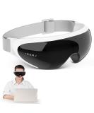 5-Mode Eye Massager for Migraine Relief - Foldable Heat Therapy Eye Mask with Voice Broadcast Kneading & Vibration Functions - International Shipping - Buy Online on GoSupps.com