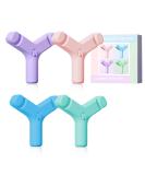 Chewies for Invisalign Aligners | Y-Shaped Retainer Chewies - Firm & Soft 2Way 4 Color Set for Optimal Comfort - Buy Online on GoSupps.com