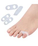 4 Toe Spreader Hallux Valgus Correction & Hammer Toe Protection | Comfort & Relief for Achy Toes - Buy Online on GoSupps.com