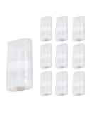 Goege 15 ML Clear Oval Deodorant Containers Lip Balm Tubes - BPA Free (10 Pcs) - Buy Online on GoSupps.com
