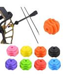 ZSHJGJR Compound Bow Silencer Dampeners - String Silencers for Compound Bow, Shock Absorber End Damp, Bowstrings Suppressor Dampener Orange - Buy Online on GoSupps.com