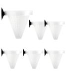 SENZEAL Aquarium Live Red Worm Fish Feeder - Plastic Cone Cup Shape Basket Feeder - Buy Online on GoSupps.com