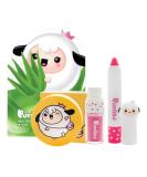 Shop Face Starter Set | 4-Piece Facial Mask Lip Crayon Lip Gloss & Sun Cushion - Best for Glowing Skin - Buy Online on GoSupps.com