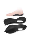 High Arch Orthotic Shoe Insoles - Relieve Foot Pain Flat Feet & Plantar Fasciitis - S/M/L Sizes Available - International Shipping - Buy Online on GoSupps.com