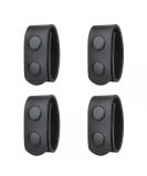 DONGKER Leather Belt Keeper - 1/2/4 Pieces Tactical Belt Holder for 2-2.25 Inch Police Belts | Secure & Durable - Buy Online on GoSupps.com