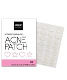 Buy Hydrocolloid Acne Pimple Patches - Heart & Star Shapes 28 Count | Fast Acne Treatment Conceals & Reduces Breakouts - Buy Online on GoSupps.com