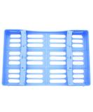HEALLILY Plastic Dental Cassettes - 1pc Blue Dental Instrument Tray for International Shipping - Buy Online on GoSupps.com