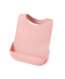 YYGMSS Waterproof Silicone Adult Bib with Crumb Catcher - Adjustable Pink Bib for Elderly Women - Easy Clean & Washable (L) - Buy Online on GoSupps.com
