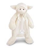 Bearington Baby Lamby Pacifier Pet Plush Stuffed Animal Lovie 15 Inch - White Lamb - Paci Holder Included - Buy Online on GoSupps.com