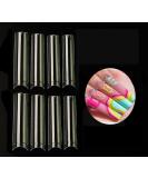 SITELENABY XXL Square Nail Tips 4-7 | 600pcs Clear Acrylic False Nails for French Nail Art - Buy Online on GoSupps.com