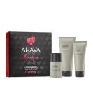 AHAVA Men's Skincare Kit | Mineral Shower Gel Hand Cream & Aftershave - Shop Internationally - Buy Online on GoSupps.com