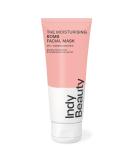 Moisturising Bomb Face Mask - Hydrating Skincare Treatment to Moisturise & Strengthen Skin - For All Skin Types - Long Lasting Deep Hydration - Vegan & Dermatologically Tested - Indy Beauty - 100ml - Buy Online on GoSupps.com