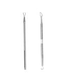 Meiyea Pack of 2 Cuticle Pusher and UV Gel Nail Polish Remover Cuticle Remover & Trimmer Nail Art Tools Scraper and Cleaner - Buy Online on GoSupps.com