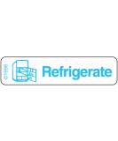 PHARMEX 1-371 Permanent Paper Label 1 9/16 x 3/8 White - 500 Labels per Roll - Refrigerate - Pack of 2 Rolls - Buy Online on GoSupps.com