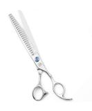 Professional Dog Grooming Kit - JP-440C Curved Straight Thinning Scissors (8 23 Teeth) - International Shipping Available - Buy Online on GoSupps.com