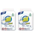 Mighty Pacs Free & Clear Laundry Detergent 120 ct. - 2 Count Pack | Bulk Savings on Eco-Friendly Detergents | International Shipping Available - Buy Online on GoSupps.com