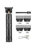 Rechargeable Hair Clipper for Men - Cordless Electric Razor with LCD Display | USB Charging Haircut Clipper (Black Buddha - Buy Online on GoSupps.com