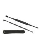 Gerbie Ear Cleaner Set - Spring Tool & Ear Pick for Effective Earwax Removal (Black) | International Shipping Available - Buy Online on GoSupps.com