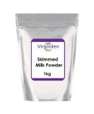 Skimmed Milk Powder 1kg by Virgolden - Discover The Convenient Powdered Alternative to Fresh Milk for Cooking Baking and Drinking Low in Fat - Buy Online on GoSupps.com