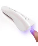 Makartt Mini Rechargeable UV LED Nail Lamp | Portable Nail Dryer for Gel Polish | 2 Timers | White - Buy Online on GoSupps.com