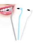 Quelcc 3-Piece Toothbrush Set | Stain & Tartar Remover | Soft Ricket Brush for Professional Tooth Cleaning | Remove Discoloration & Plaque - Buy Online on GoSupps.com