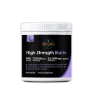 Biotin Hair Growth Tablets 365 - 12,000mcg High Strength | Vegan Supplement for Hair, Skin, Nails | 1 Year Supply | Gluten Free - Buy Online on GoSupps.com