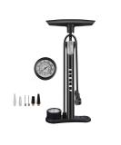 CLOLOP High Pressure Bike Floor Pump with Gauge - 160 PSI Bicycle Pump for Schrader and Presta Valve - Includes Air Ball Inflator - Buy Online on GoSupps.com