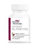 Bariatric Advantage B-12 Speedy Melts Vitamin B12 1000 mcg Supplement Fast Melting with 200 mcg of Folic Acid for Nutritional Support - Black Cherry 90 Count Black Cherry 90 Count (Pack of 1) - Buy Online on GoSupps.com