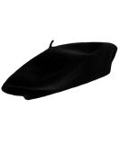 Black French Beret Artist Hat - Winter Hat for Women | CoverYourHair - Buy Online on GoSupps.com