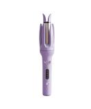 Rotating Curling Iron - Automatic Hair Curler with Fast Heating & 4 Adjustable Temps for Perfect Hair Styling - Purple - Buy Online on GoSupps.com